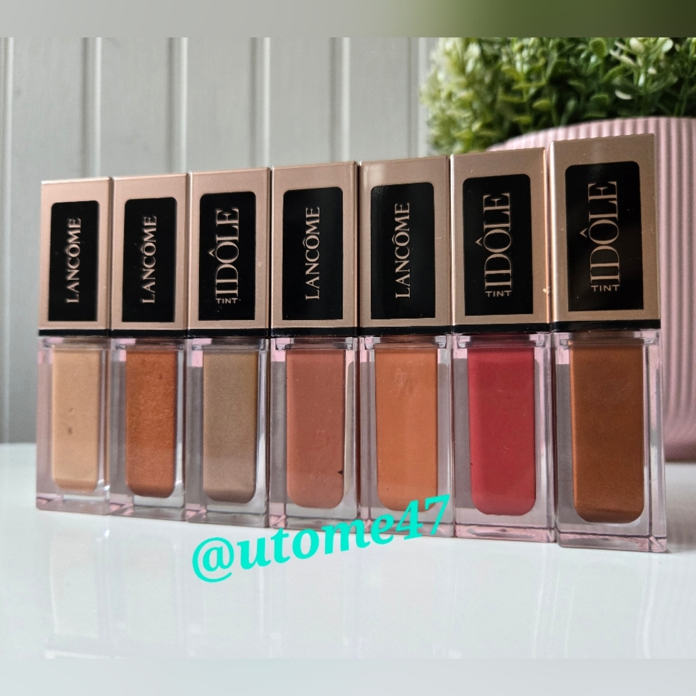 Lot Of 7x Lancôme Idôle Tint Liquid Eyeshadow Blush Bronzer